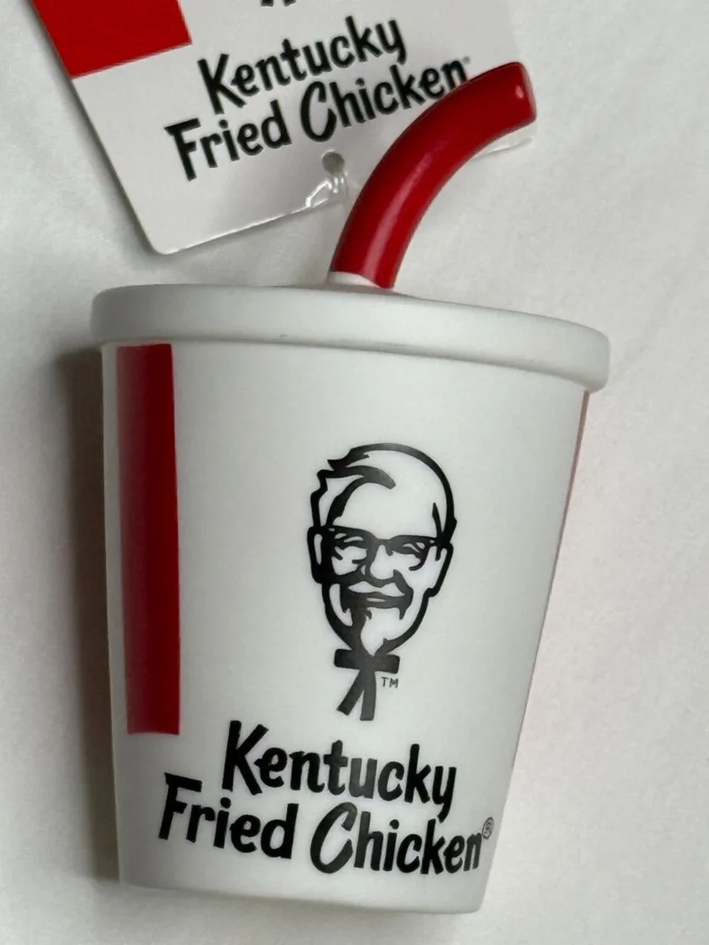 KFC Mini Soda Cup Dog Toy Vinyl Squeaky Pet Toy New